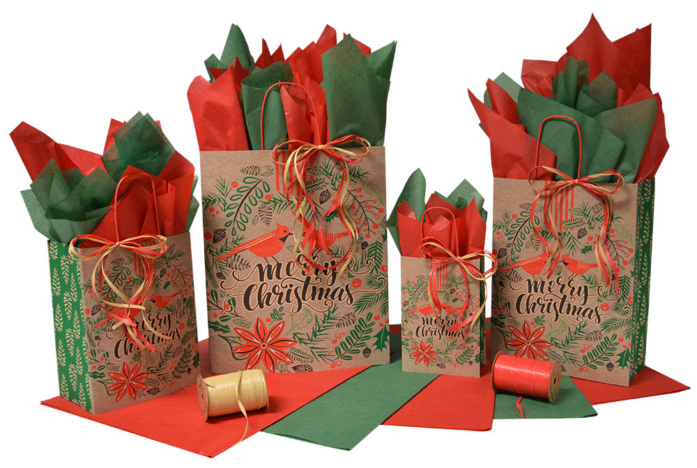 Paper Shopping Bags Christmas And Holiday The Packaging Source