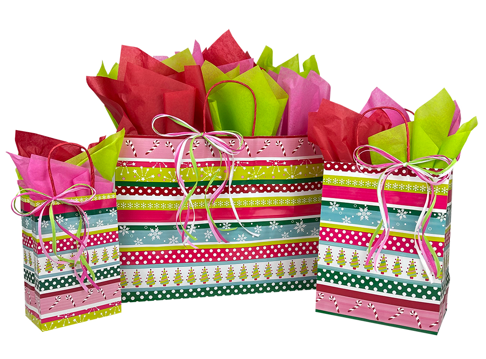 Paper Shopping Bags, Christmas & Holiday
