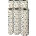 Beautiful Birthday White Gift Wrap Paper - B201