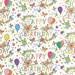 Beautiful Birthday White Gift Wrap Paper - B201