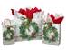 Cardinal Wreath Paper Shopping Bags (Pup - Mini Pack)   - CW-P-MP