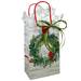 Cardinal Wreath Paper Shopping Bags (Pup - Mini Pack)   - CW-P-MP