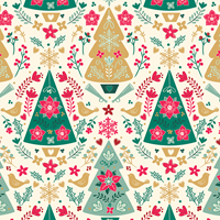 Christmas Motifs Gift Wrap Paper Sullivan Gift Wrap Paper