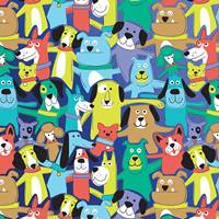 Dog Buddies Gift Wrap Paper Wholesale gift wrap paper, Jillson & Roberts gift wrap, All occasion gift wrap, Everyday gift wrap, Floral gift wrap