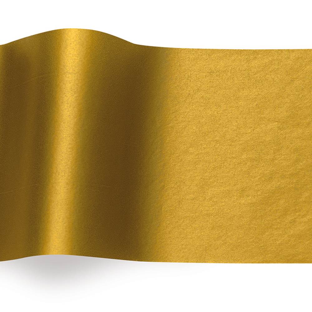 Antique Gold Two-Sided SatinWrap Pearlesence Tissue Paper - 20 x 30 - 200  Sheets per Package