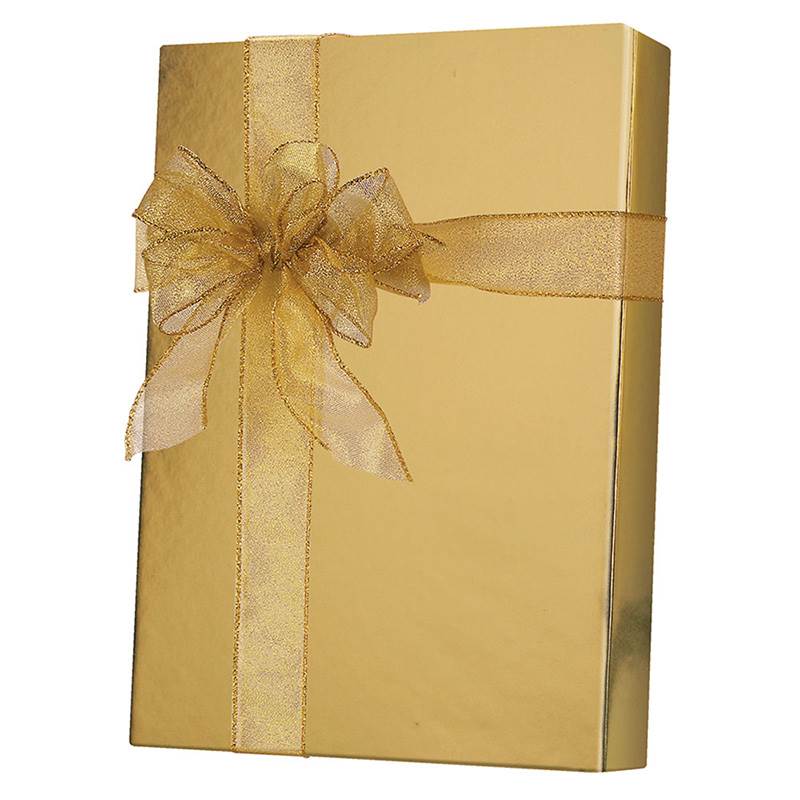 Gold gift hot sale wrap