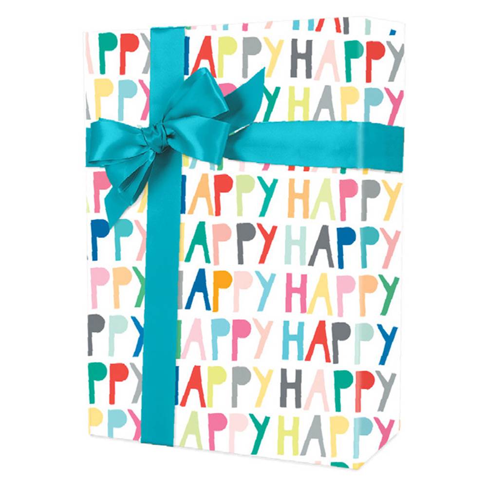 Hip Hooray Birthday Wrapping Paper Set - Birthday Gift Wrap Wrapping Paper  Children's Rainbow - Yahoo Shopping