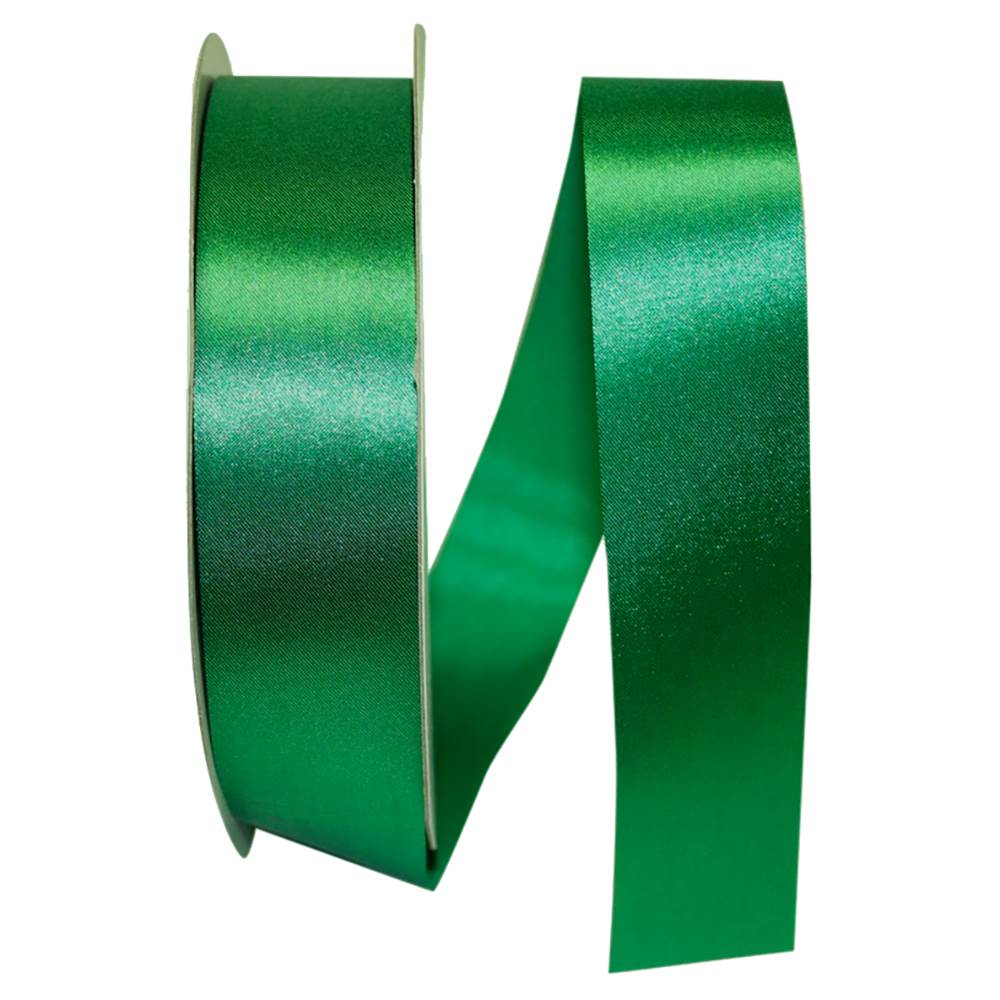7/8 x 100 Yards Sea Green Single Face Satin Ribbon by Paper Mart