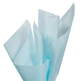 Case of Light Blue Tissue Paper - 20x30