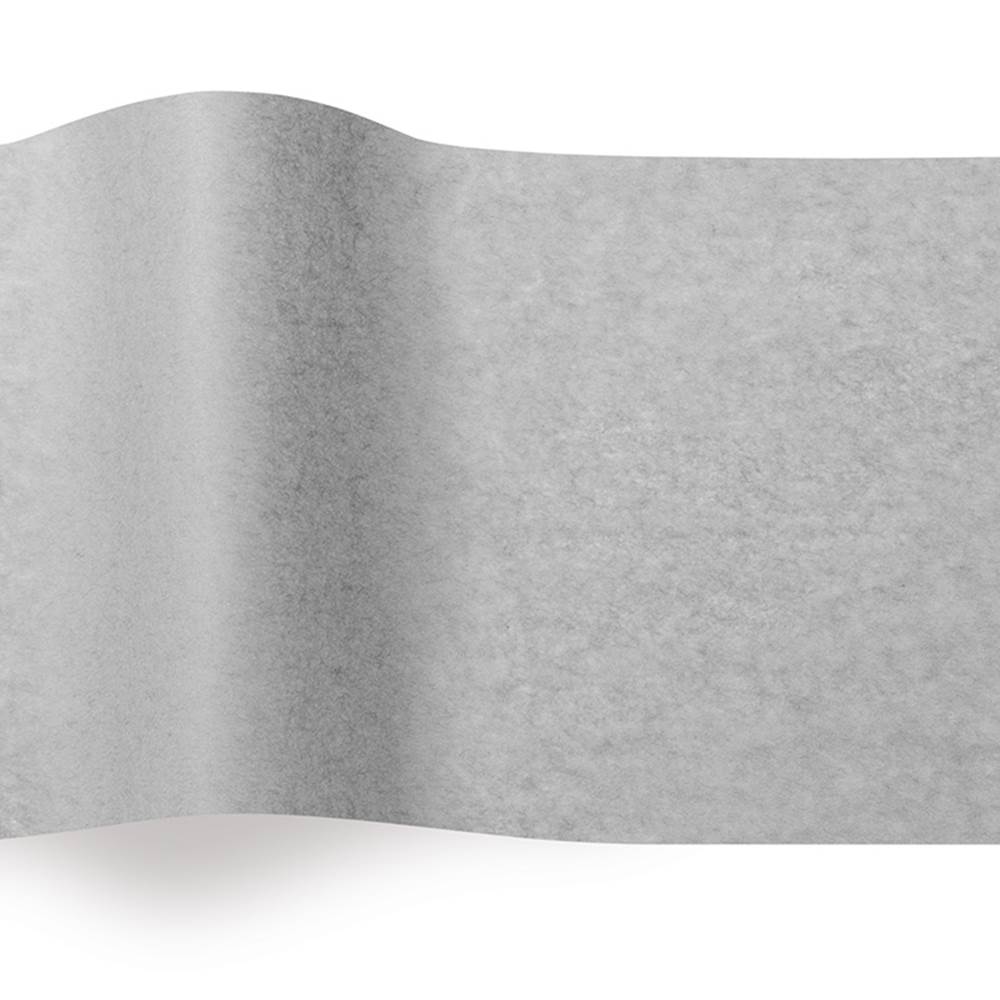  JAM Paper Tissue Paper - Grey/Silver - 10 Sheets/pack