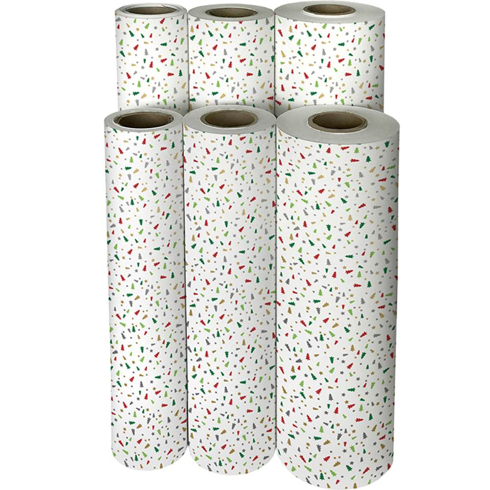 Sleigh Bells Deluxe Christmas Gift Wrap 1200cm x 70cm (Case of 25