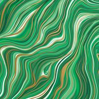 Marbleized Green Gift Wrap Paper