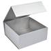 Matte Silver Magnetic Boxes - EZA2010-ANTMTSIL