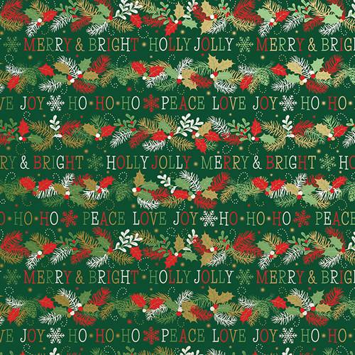 Merry & Bright Gift Wrap Paper