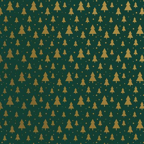 Modern Trees Kraft Gift Wrap Paper