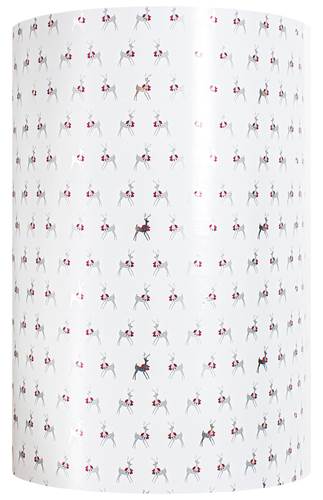 Oh Deer Burgundy Gift Wrapping Paper 30X833