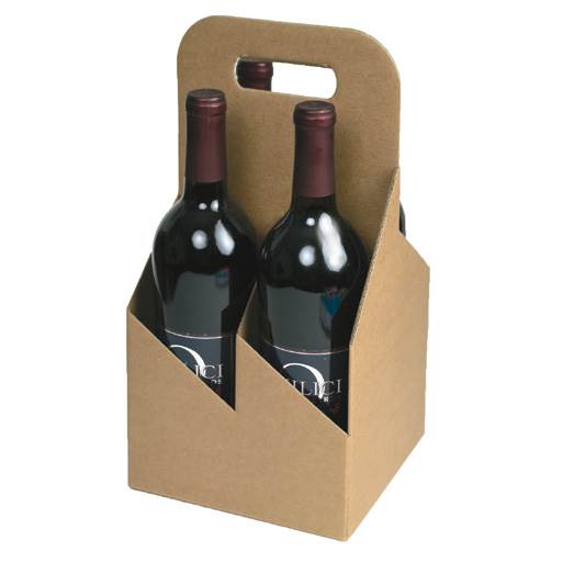 4 bottle wine discount carrier