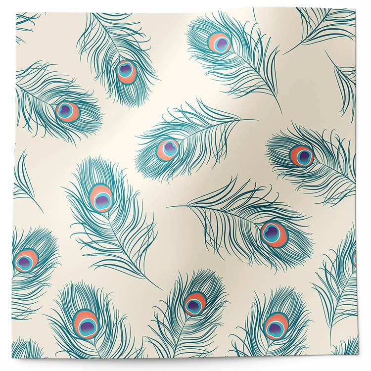 Peacock wrapping deals paper