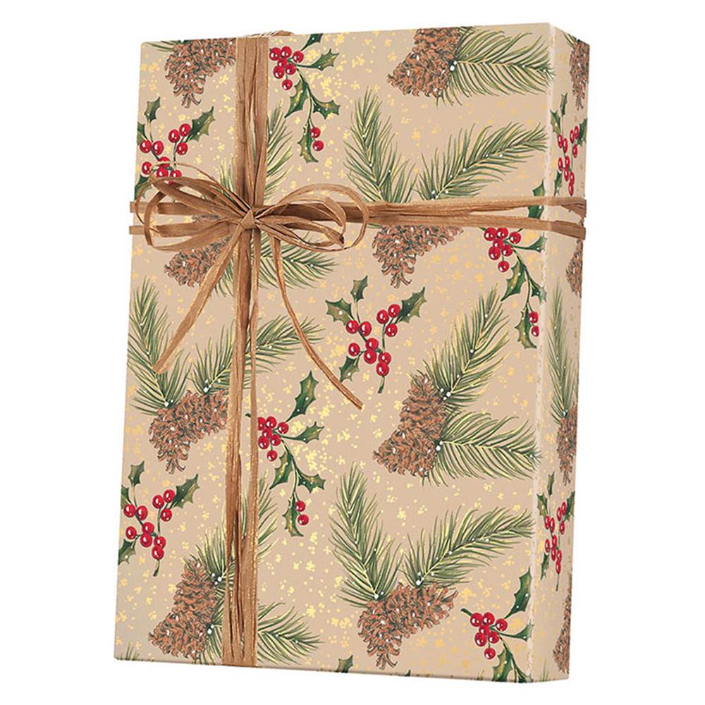 Ouzrpuo Wrapping Paper 20pcs Christmas Vintage Gift Wrapping Paper 20.5 * 27.5 inch Large Newspape for Packaging Flower, Birthday Gift, Book