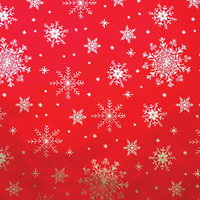 Red Winter Snowflakes Gift Wrap Paper Sullivan Gift Wrap Paper