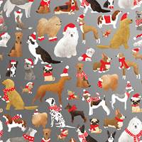 Santas Helpers Gift Wrap Paper