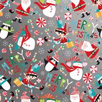 Snow Joy Gift Wrap Paper