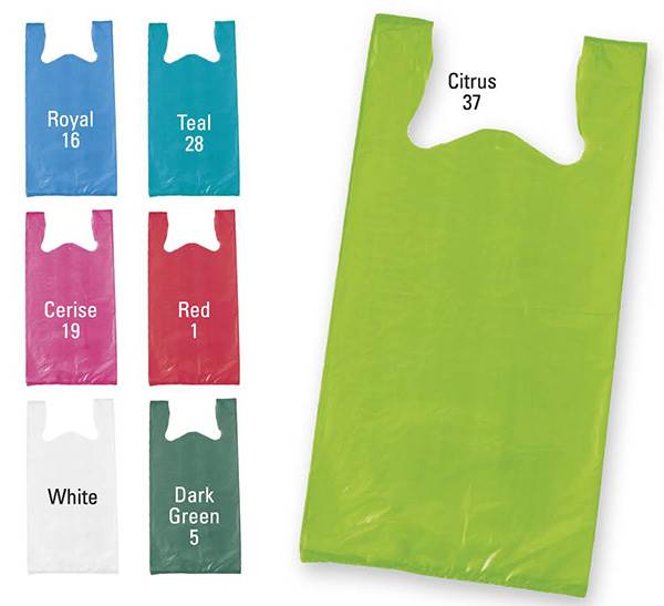 Double sided printed Plastic T-shirt bags | wholesale, rolls supplier -  Song Bang Plastic - Biodegradable Plastic Bag Manufacturers, Suppliers and  Exporters‎