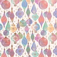 Watercolor Ornaments Gift Wrap Paper