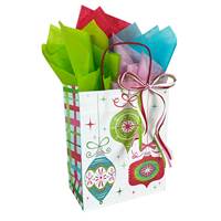 Whimsical Ornaments Paper Shopping Bags (Cub - Full Case) 