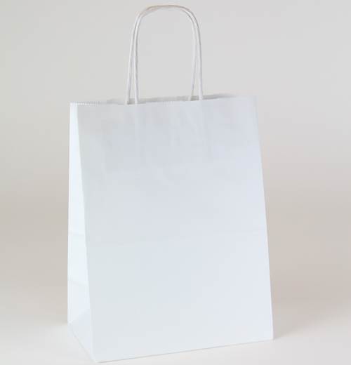 Custom Paper Bags with your business infor in wholesale price to attract  people to your stall