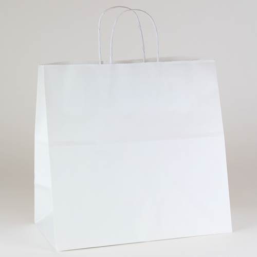Custom Printed Paper Shopping Bags | White Kraft Paper Bags | Ink ...