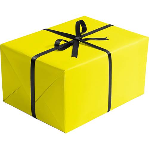 Solid Gift Wrap Paper - Yellow Gift Wrap Paper #B912