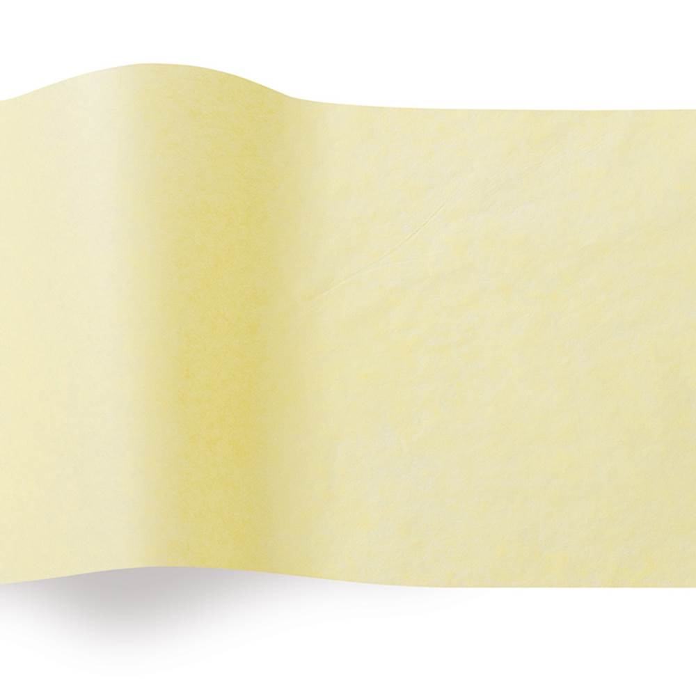 Light Yellow Tissue Paper 20x30