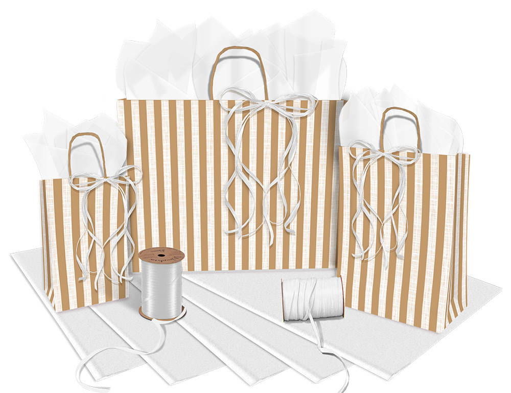 Kraft Chic Paper Shopping Bags